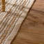 Tapis en jute / coton tissé à la main Arria en naturel / ivoire-22809284