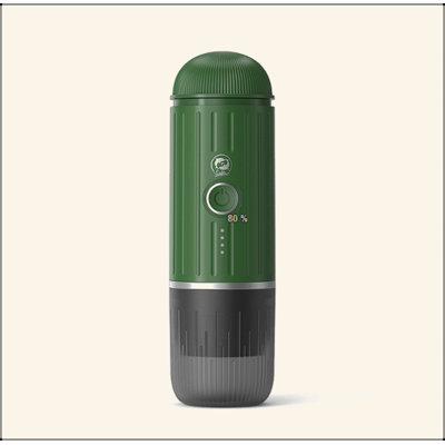 100W Machine à café à capsules 2In1 + café chauffé à la poudre 88-92 掳 C