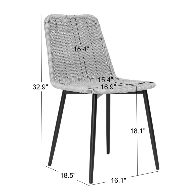 Ensemble de 4 chaises Castorina