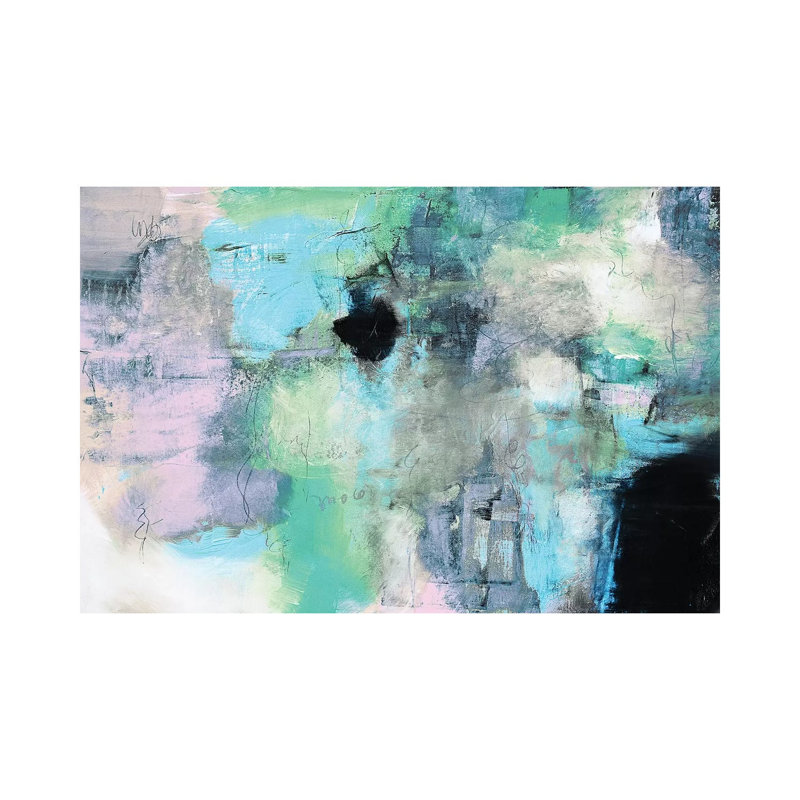 Abstract XXII by Andrada Anghel - Painting on Canvas, Wrapped Canvas, 45.72cm H x 66.04cm W x 3.81cm D