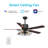 Dulin 52'' Ceiling Fan with Light Kit-1574940455