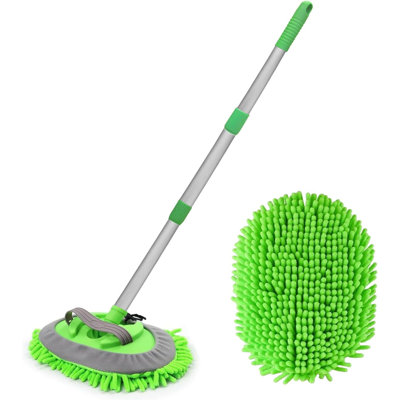 Adjustable Cleaning Brushes with Replaceable Head