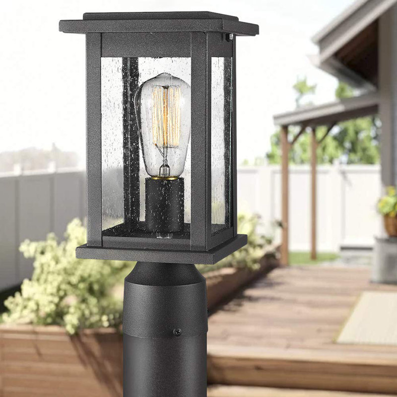 Evanee Seeded Lantern Head, Black