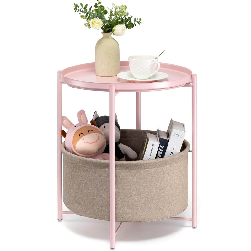 End Table, Pink