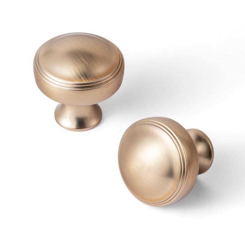 1.25" Mushroom Knob, Champagne Bronze