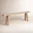 Lismore Solid Wood Bench