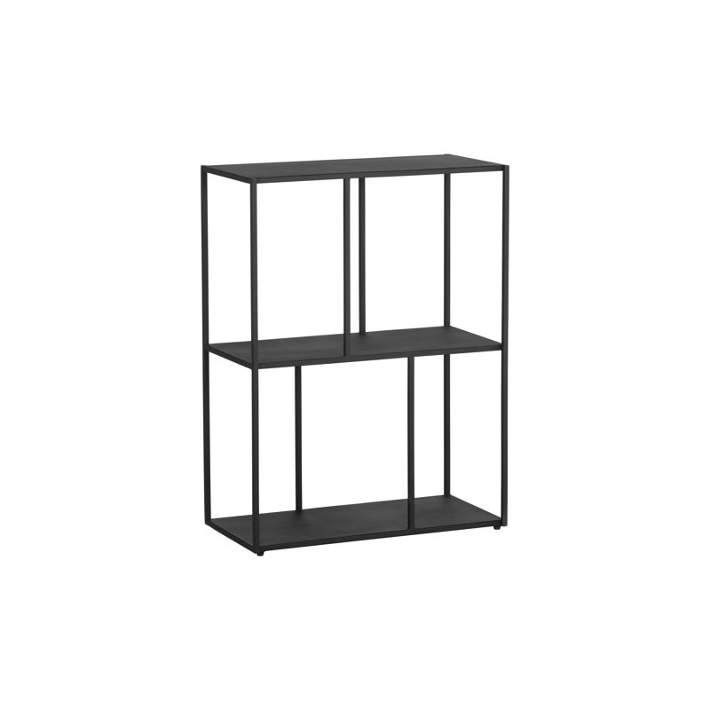 Etagere Bookcase, Matte Black, 31" H x 23.75" W x 12" D