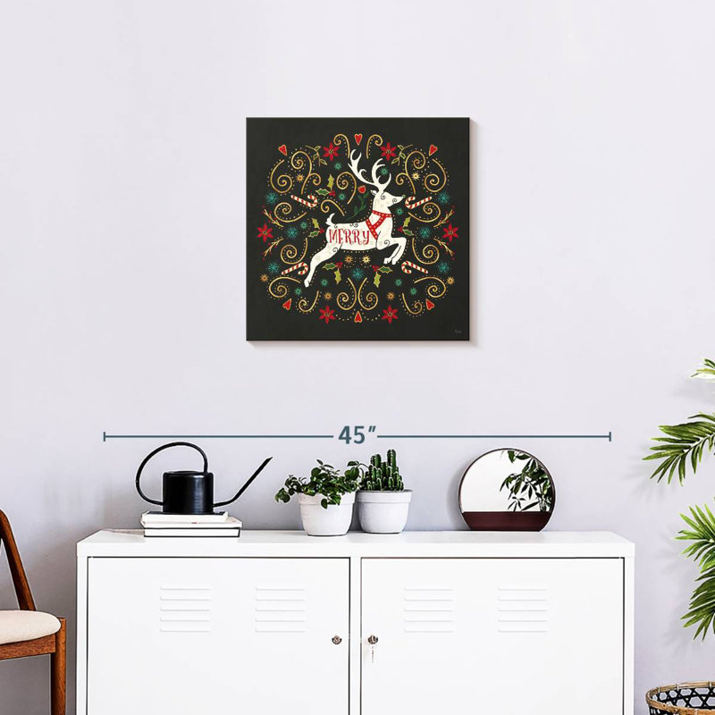 Lelend Otomi Holiday IV - noir, H 20 po x l 20 po