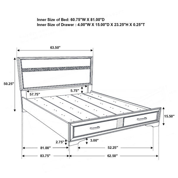 Dimensions du produit