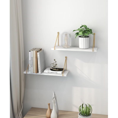 Akshaye 2 Piece Bracket Shelf