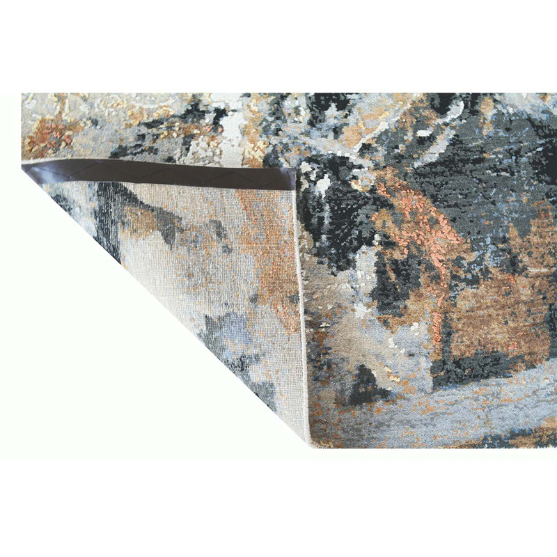 Abstract Area Rug, Rectangle 4' x 6'