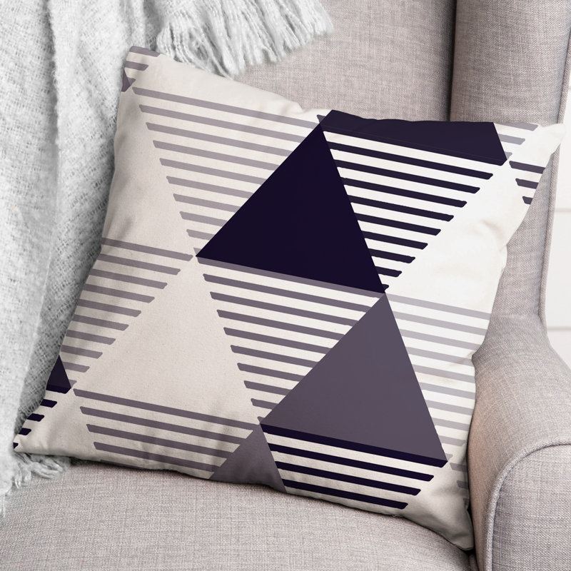  Coussin décoratif intérieur / extérieur, Bleu marine