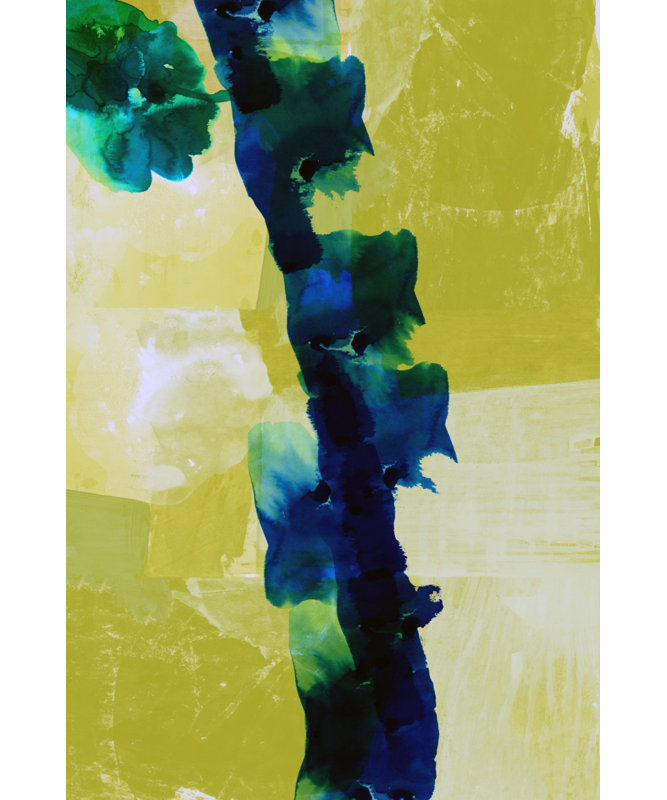 Vibrant Abstract Flow by Cartissi — Abstract Wall Art, Brown, 24 × 36, Framed Print