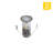 Portico White Recessed Outdoor LED Light, 15mm