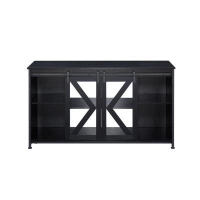Armoire pour aquarium, noir, L 58,9 po x l 19,7 po x H 32,6 po