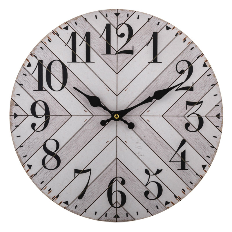 Tiberias Wood Wall Clock