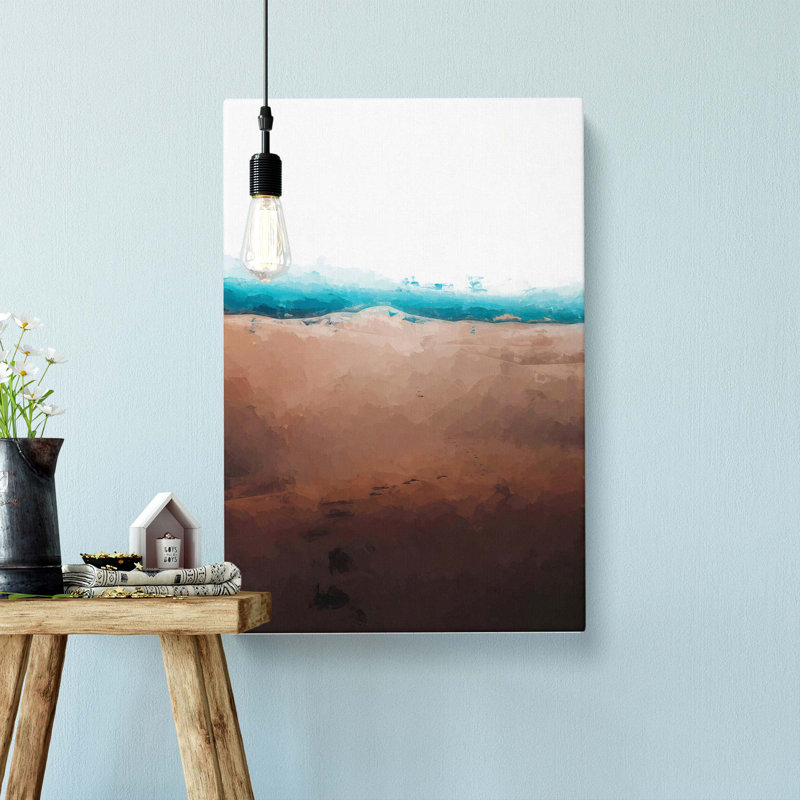Sand Dune In New Mexico In Abstract - Wrapped Canvas, 60cm H x 40cm W x 3cm D