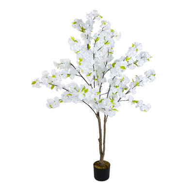 165cm Faux Cherry Blossom Tree in Pot