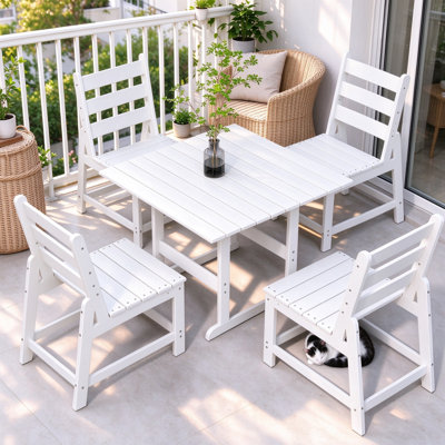 Outdoor Hdpe Dining Furniture Set