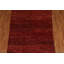 Tapis rouge / ivoire en laine noué à la main de conception unique 4 pi 10 po x 6 pi 7 po New Age