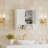 Space-Saving Bathroom Wall Cabinet with Adjustable Shelves