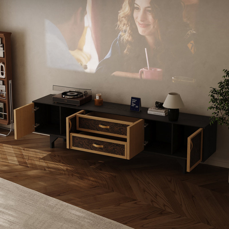 Meuble télé de style rétro français