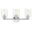 KARSON 23" Wide Bath Vanity Fixture – Almallah 3 Light Chrome Bathroom Light-2020815061-2112220033