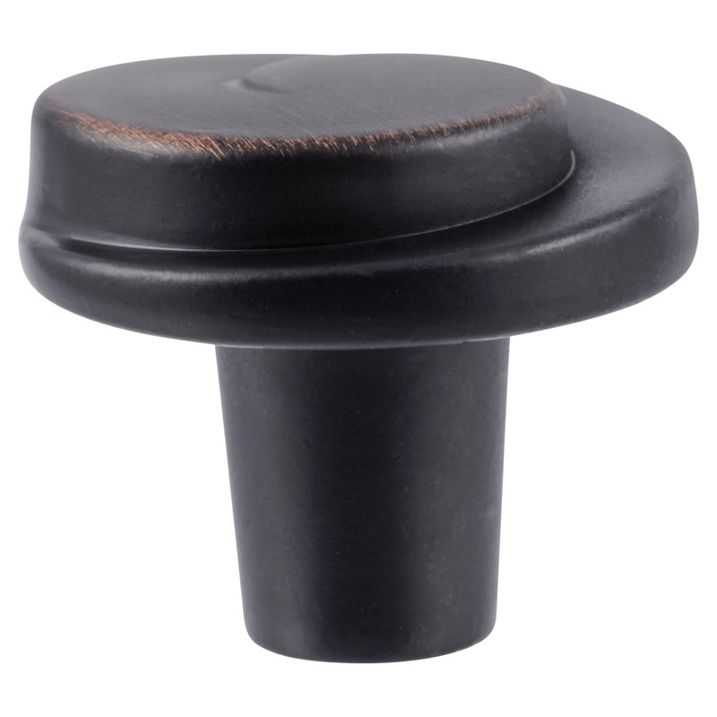 Hawthorne 1 1/8" Diameter Mushroom Knob Multipack, Oil Rubbed Bronze