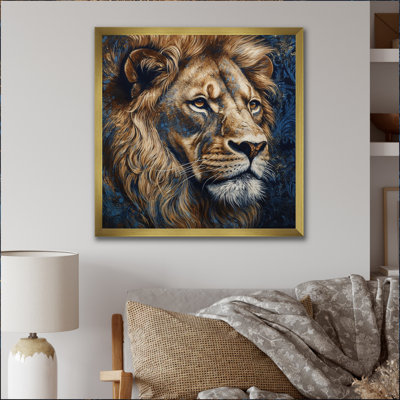 Majestic Lion III - Lion Wall Decor
