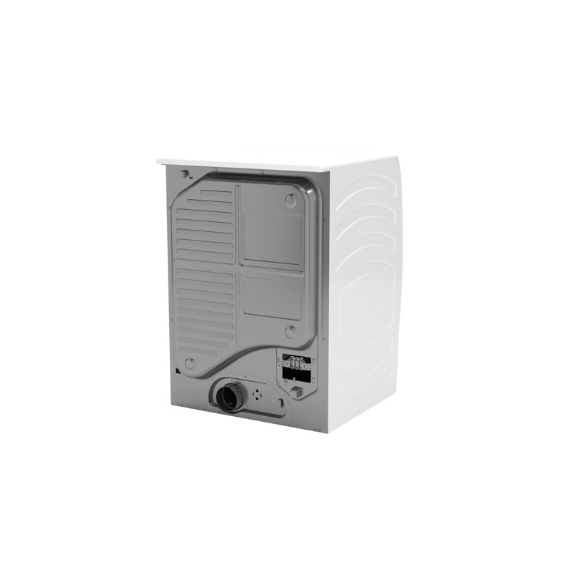 GE Profile 7.8 Cu Ft Capacity Smart Front Load Gas Dryer With Steam And Sanitize Cycle, White, Natural Gas