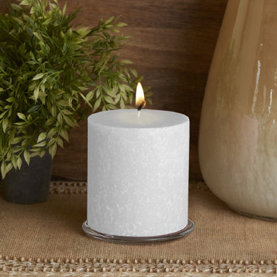 Timberline Unscented Pillar Candle