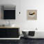 «Beagle In Tub Bathroom Pet on Wood» par Coco De Paris, peinture-88124856-88124858