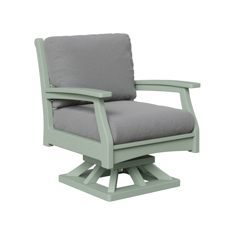 Classic Terrace Outdoor Rocker Chair, Cast Ash, Sage