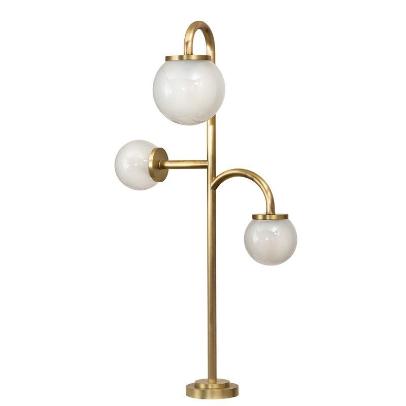 42" High Bola 3 Light Bar Top Lamp