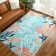 Gingham Shag Area Rug
