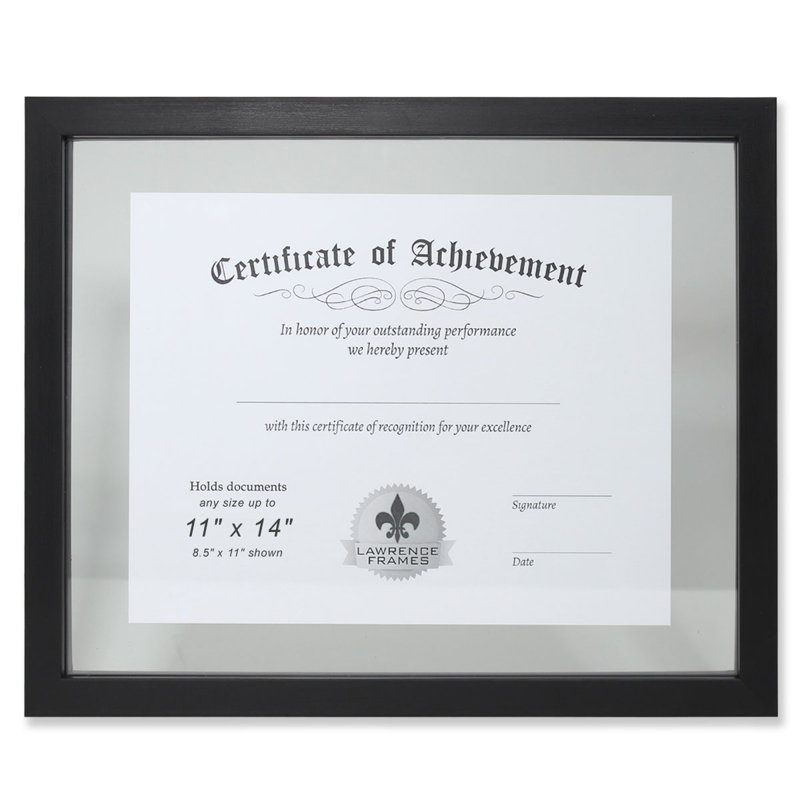 Bittner Matte Picture Frame, Black