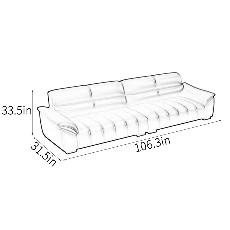 Simple art sofa
