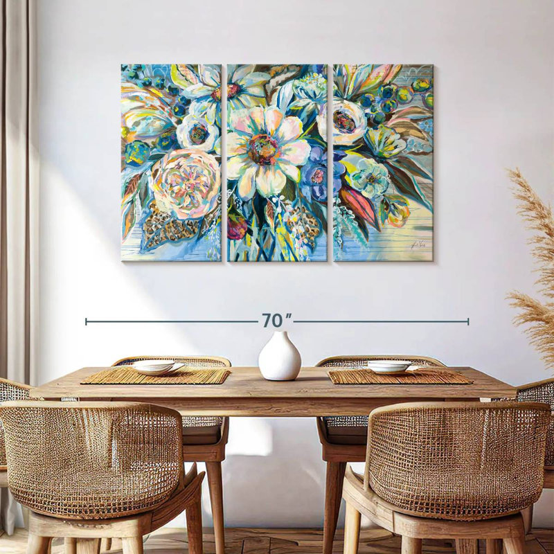 Harnek Unity Blue, 36" H x 57" W