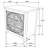 Mizael 3-drawer Wood Mandala Cabinet Distressed White