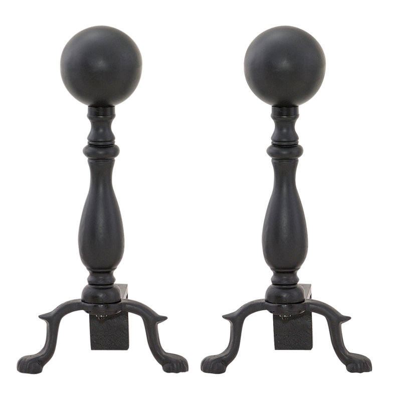 Valiron 2 pièces Andiron