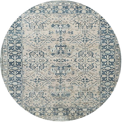 Tapis oriental bleu / beige Flatley