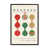 Satin Black Single Picture Framed