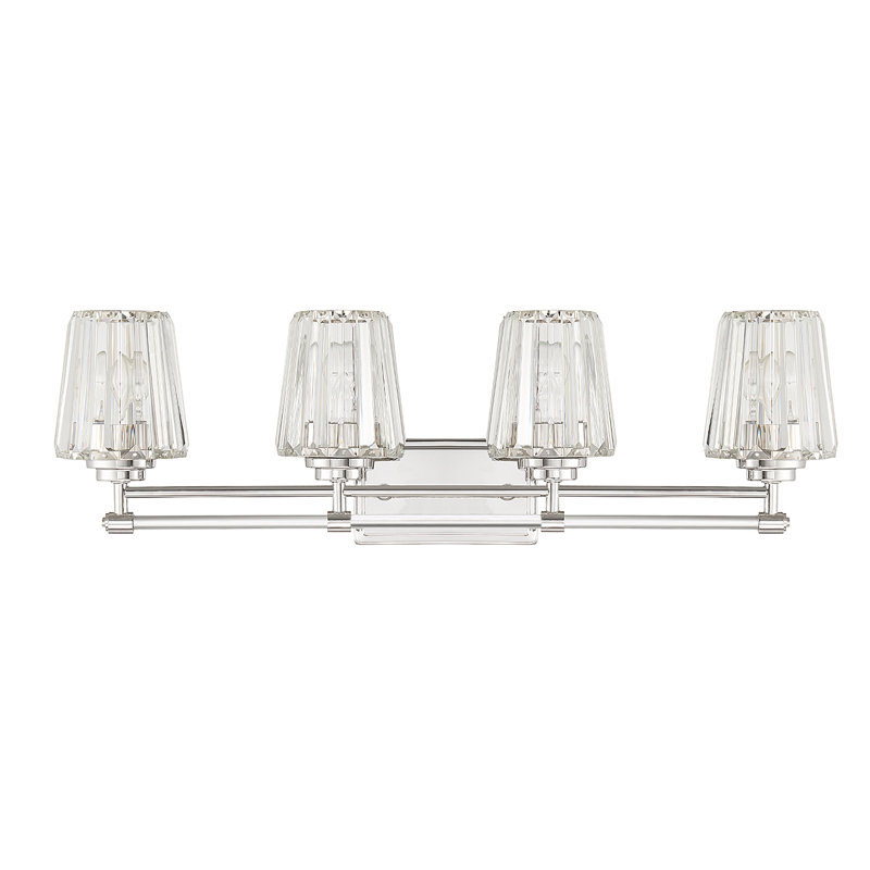 Mattlyn 3-Light Vanity Light in Brass, Brass, 3 Lights, 9.5" H x 24" W x 24" D