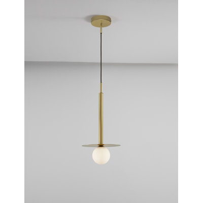 PIELO 1 - Light Gold Single Pendant