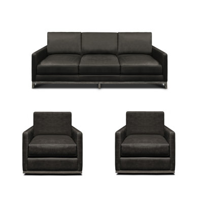 Alcia 3 - Piece Living Room Set