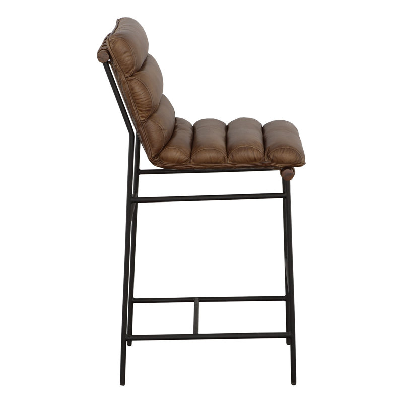 Luca Stool, Black, Bar Stool (30" Seat Height)