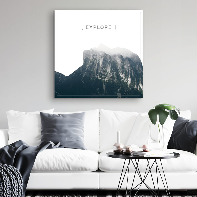 Explore - 32"x32" art on canvas