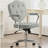 Office Chair, Computer Desk Chair with Button Tufted Velvet-Feel Fabric, Swivel Vanity Chair-619946411