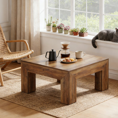 39.4" Square Coffee Table