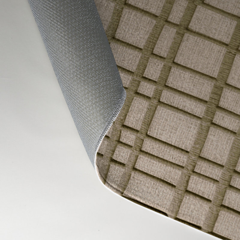 Tapis gris intérieur et extérieur Trellis, Rectangle 5 pi x 7 pi